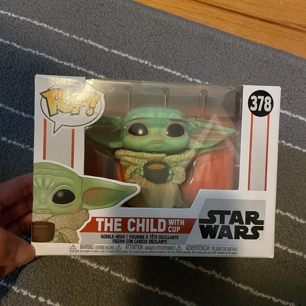 Brand new pop the child with cup #378